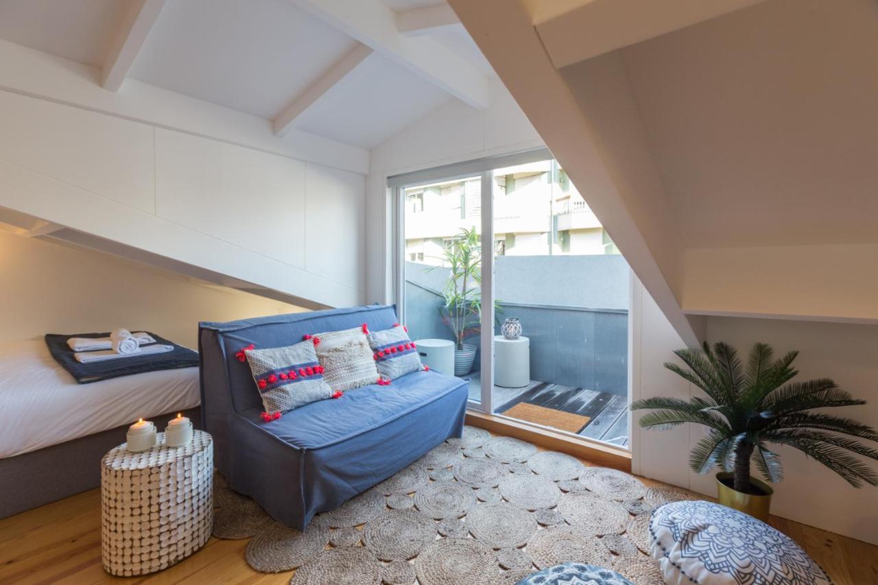 Ferienwohnung Beautiful Loft Downtown Porto Exterior foto